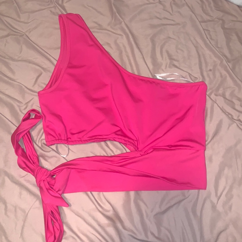 Shein cutout crop top